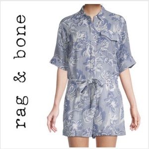 Rag & Bone Floral Romper